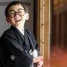 楽しそうな七五三の男の子